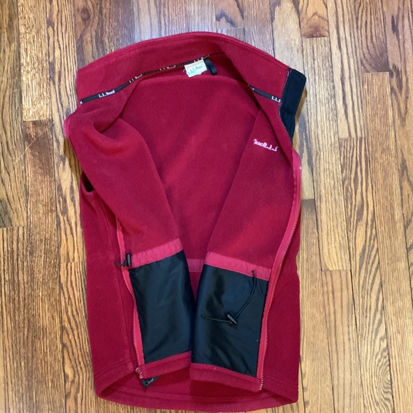 L.L. Bean Men’s XL Fleece Vest - Picture 4 of 7